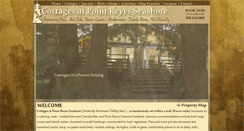 Desktop Screenshot of cottagespointreyes.com